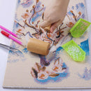 5D Diamond Painting Tool Wooden Roller, Wood Roller For Rhinestone Embroide Z7I5