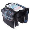Waterproof Bicycle Bag Cycling Bike Front Frame Tube Pouch Phone Storage Bags