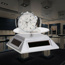 Solar Showcase 360 Turntable Rotating Jewelry Watch Ring Display Stand 037 A