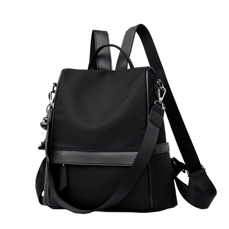 Waterproof Women Backpack Capacity Oxford Cloth Storage Anti Theft Solid