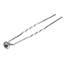 (Pack of 6 pcs) Crystal Rhinestones Hair Pins Q4R2