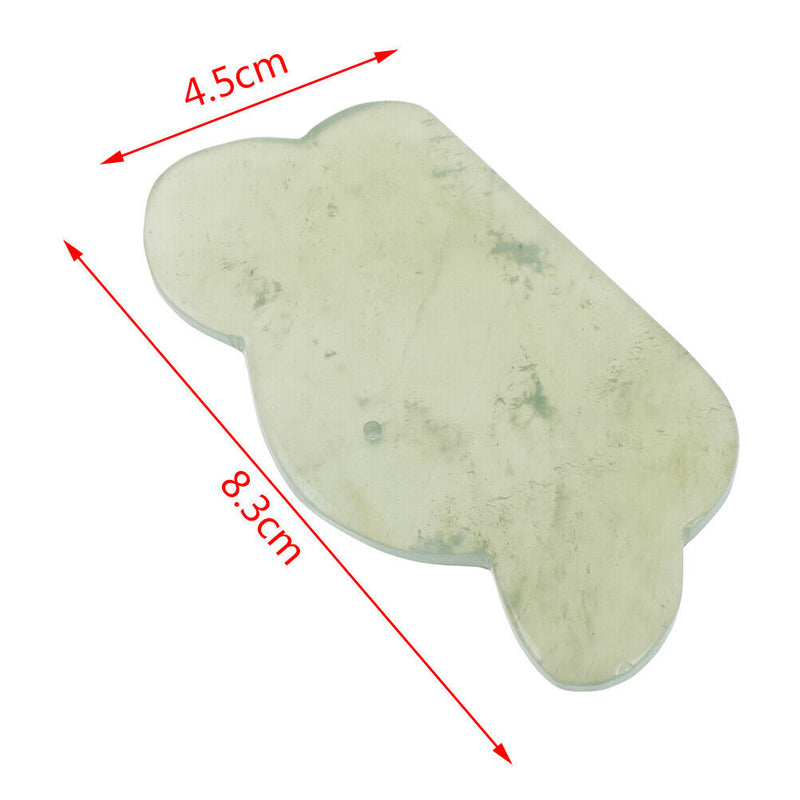 1*Scraping board natural jade jade facial treatment scraping SPA massage toolME