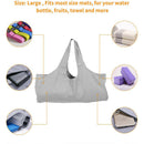Easy to Carry Yoga Mat Bag, Yoga Mat Tote Sling Carrier with Large Side Poc