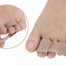 10pcs Toe Splint Straightener Toe Wrap Anti-Slip Toe Brace for Hammer Toe