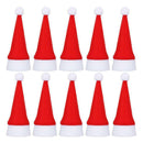 20 Pack Mini Santa Christmas Mats for Dining Table Cutlery Holder Z4Q6