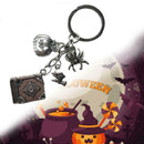 Halloween Key Ring Pumpkin Spell Book Witch Alloy Popular New Key Chain Z3I J1N9