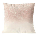 Leaves Stripe Geometric Cushion Covers Short Plush Throw Pillow Covers 45Cm