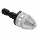 Keyless 0.5-3mm jaw Bit drill holder Drill 1/4 inch Hex Shank Screwdriver A