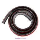 Carbon fiber Rubber Car Rear Spoiler 40mmx1.5m Exterior Rear Spoiler Kit