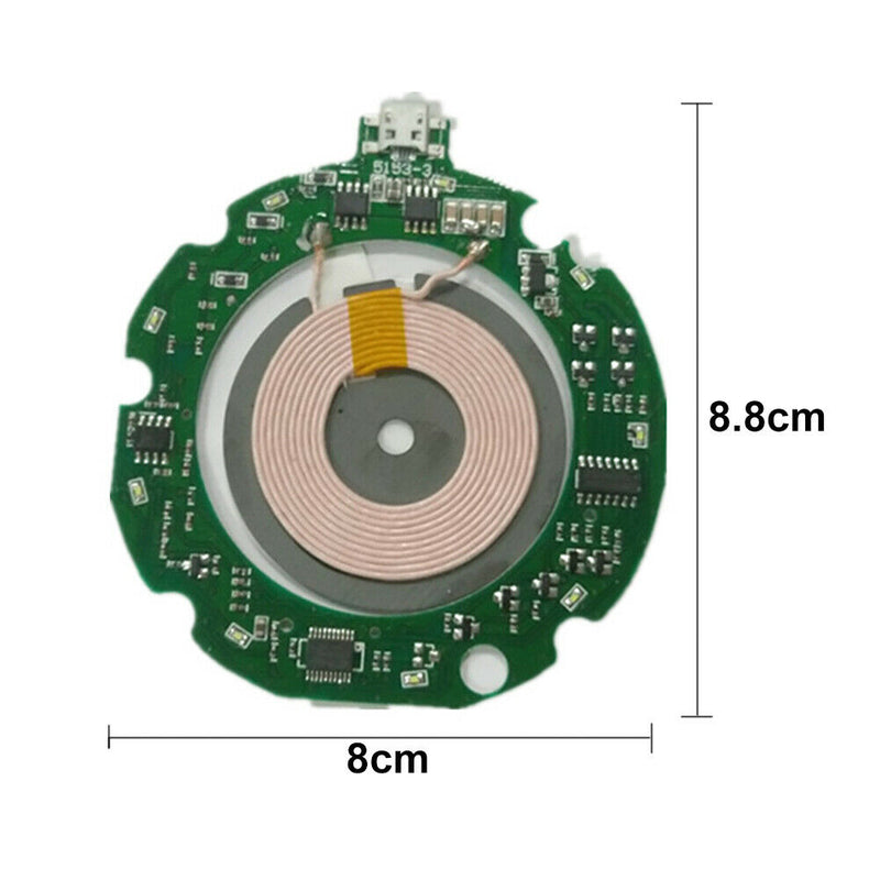 10W PCBA Fast Qi Standard Wireless Charger Mobile Phone DIY Circuit Board+Coil