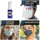 2Pcs 30ml Anti-fog Spray Glass Windows Mirrors Eyeglasses Prevents Fogging