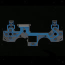 Conductive Film Buttons Replacement for Playstation 4 PS4 Controllers, Blue