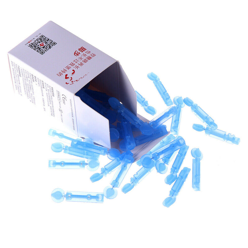 100x test paper and lancet for blood glucose monitor medical blood glucose3cA