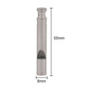 Titanium Emergency Whistle,Loud Portable Whistle Necklace Cord for Emergenc