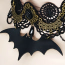 Steampunk Gothic Bat Collar Lace Choker Pendant Necklace Charm Jewelry Gift FT