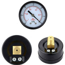 2-1/2" Dial Size Utility Water Oil Gas Vacuum Pressure Gauge 0~-30inHg 1/4" ADFA