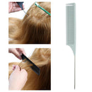 3-pack Plastic Sectioning Weave Highlighting Foiling Hair Comb Styling Combs