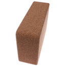 High Density Cork Yoga Block Textured Fitness Block Brick Pilates Exercise P BX