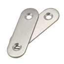 50mmx16mm Straight Repair Joining Mending Flat Plate Bracket 10pcs