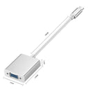 Usb C 3.1 Type C To Vga Monitor Projector Video Cable Converter Adapter Hd  L1R6