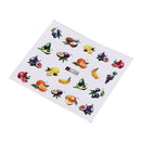 18 sheets fruit cocktail watermark decals water transfer nail art stickers diyLJ