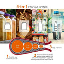 Bottle Can And Jar Grip Opener, Multi Kitchen Tools Set And 4-In-1Jar Grip  M9S4