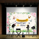 Party Flower Mother Day Theme Background Cloth Photography Props Studio Backdrop