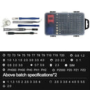 115 in 1 Magnetic Precision Screwdriver Set Computer Phone Repair Tool Kit G6R7