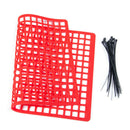 Rubber Luggage Net Window Decoration for RC Crawler Axial SCX10 90046 Wrait