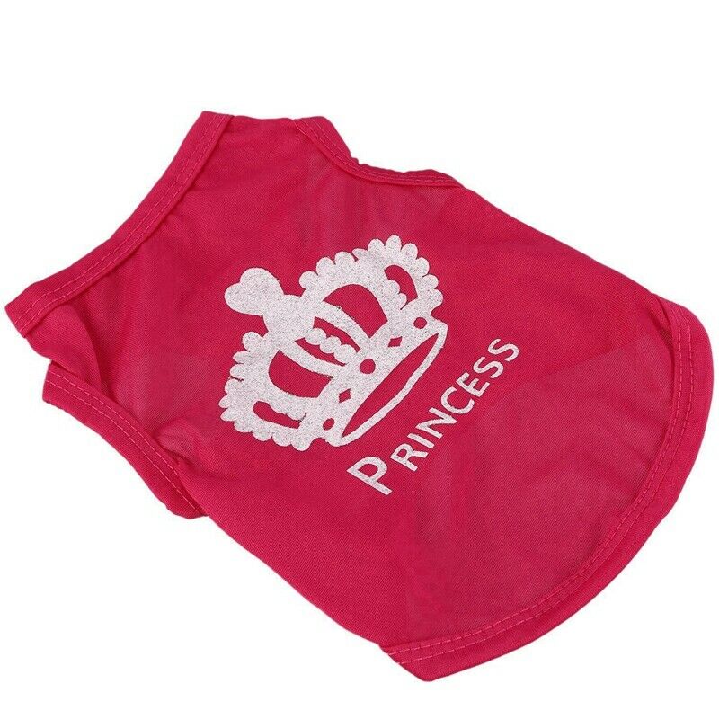 Winter Warm Pattern Dog Clothes Pet Clothing Pink S V4F6