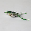 5Pcs Toad Soft Plastic Hollow Fishing Lure Crankbait Hooks Bass Bait Frog FT