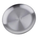 Stainless SteelKitchen Serving Tray Serveware Plate Appetizer Tray Dia.23cm
