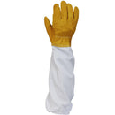 50cm Protective Beekeeping Bee Keeping Vented Long Sleeves Gloves Goat skin â„–[