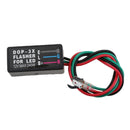 Motorcycle 100A 12V LED Brake Stop Light Strobe Flash Module Controller Box