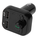 SWM-101 Car Bluetooth Hands-free FM Transmitter MP3 Player Dual USB Charger