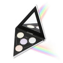 Ucanbe Brand triangular Glitter Eyeshadow Palette Holographic Shade Eye Lip