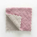 5PCS Super Absorbent Microfiber Kitchen Cloth Dish Towel Cleaning Household J1D4