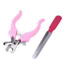 Pet Nail Claws Scissor Stainless Steel Pet Dog Cat Nail Toe File Clipper