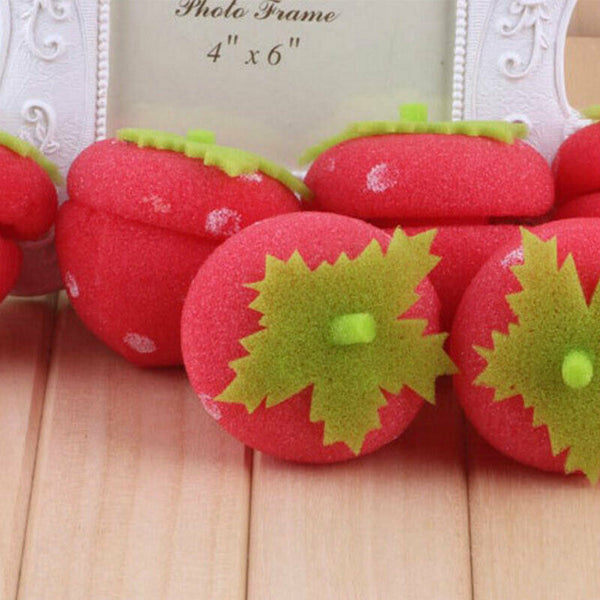 6Pcs Magic Hair Curlers Rollers Curler Soft Sponge Foam Balls Curling RolleS Ew