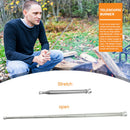 Outdoor Cooking Blow Fire Tube Portable Camping Fire Pipe Survival Tools