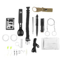 Outdoor Survival Kits Hunting Camping Emergency Tools Multi-Tool Spoon Baits