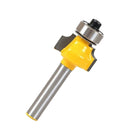 8Pcs 1/4" Shank 1/8" Radius Round Over Router Bit Woodworking Chisel Cutter