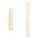 1 Set Bone Bridge Saddle Nut DIY Material for Acoustic Folk Guitar Parts, Beige