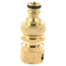 1pair Garden Hose Quick Connector 3/4- Inch GHT Brass Easy Connect FittingB Gw
