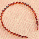 3 Pieces Unisex Wavy Headband Aliceband for Make Up Costume Accessories