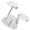 2pcs Round acrylic rack earring display stand Jewelry Store Show Holder