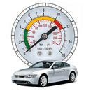 Universal Digital Tire Inflator Gun Round Tire Pressure Gauge For Car Motorcycle