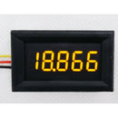 DC 3 Wire 0.36'' Yellow LED Digital Display Panel Volt Meter Voltmeter Motor