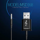 MSD168 Bluetooth 5.0 USB Receiver Transmitter Wireless Audio Adapter Dongle
