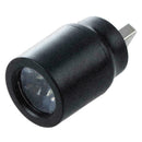 Black Plastic White Light Press Button USB LED Lamp Kit Sale Torch